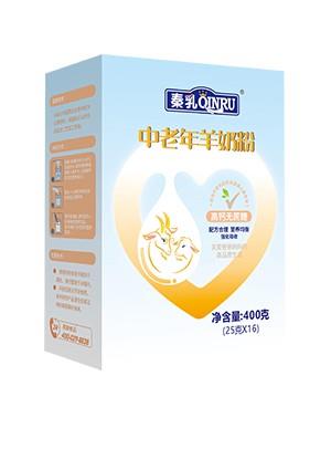 秦乳中老年羊奶粉