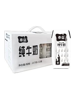 秦益純牛奶