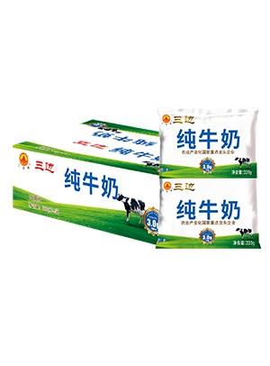 三邊純牛奶