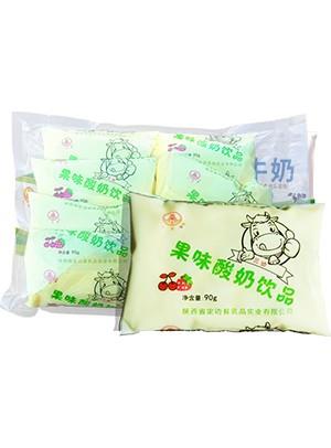 三邊果味酸奶飲品